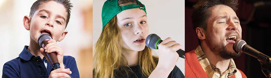 Cours de chant dès 6 ans