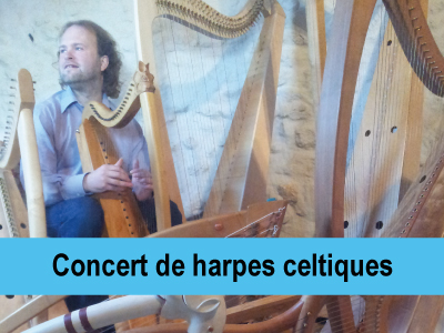 Concert de harpes celtiques Le 19 avr 2025